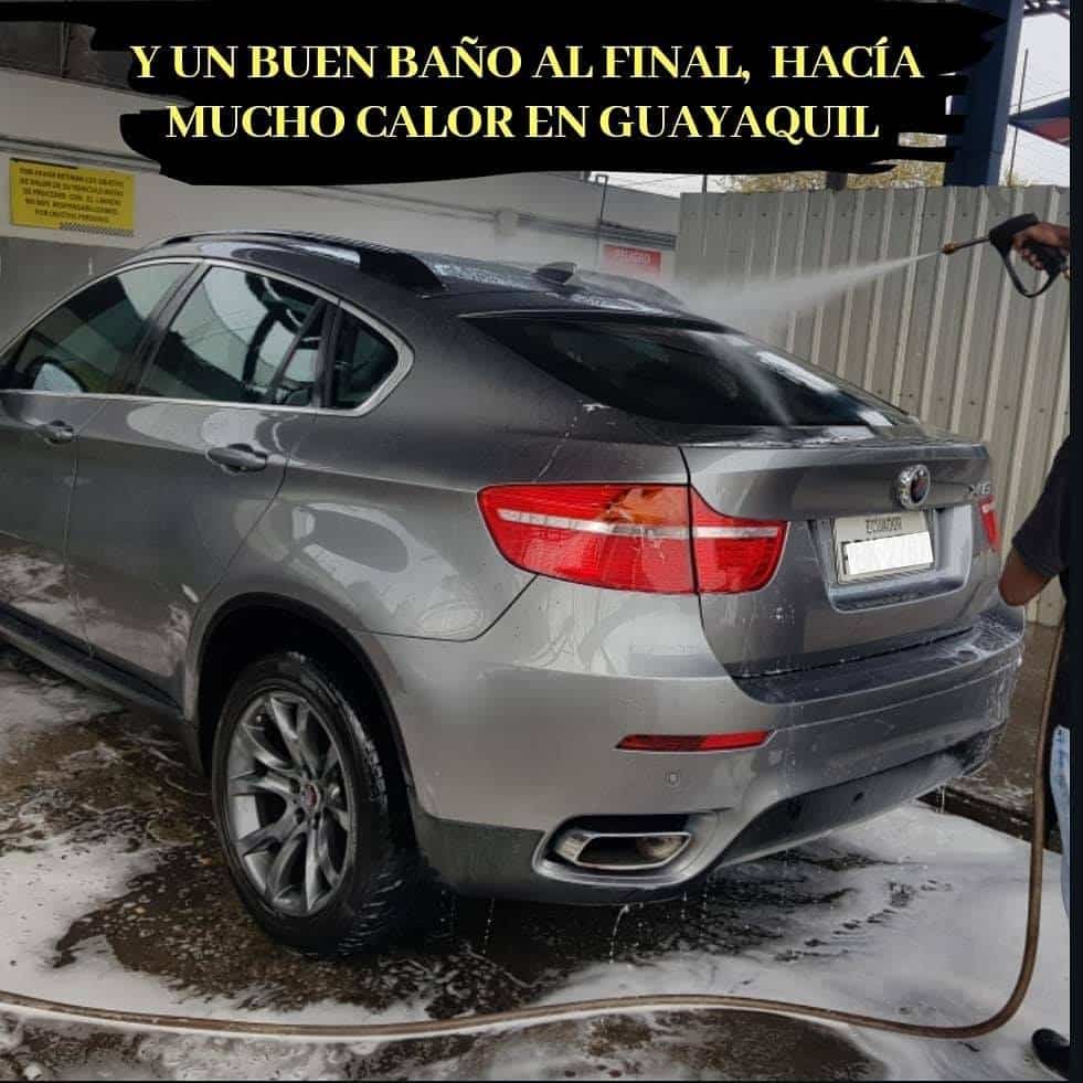 Lavada de autos BMW Guayaquil